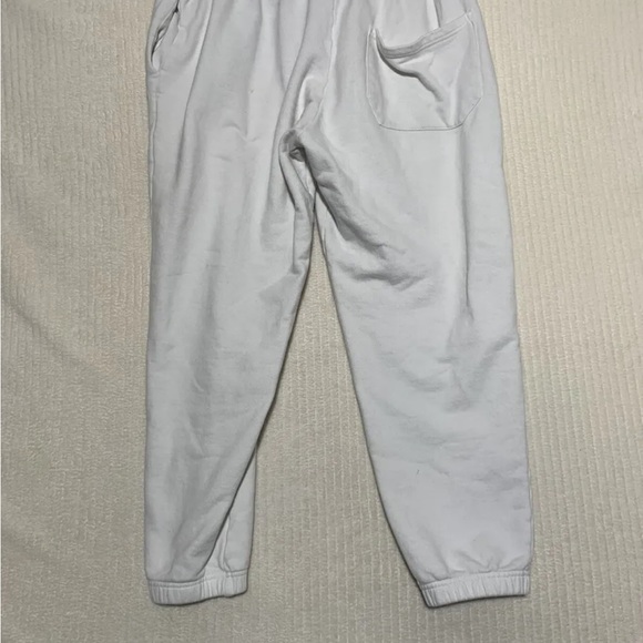 MAFIA SZN MEN’S white Jogger Sweatpants/drawstring Light wash size Medium - Picture 6 of 10